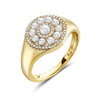 14 Karat Yellow Gold Pearl Ring