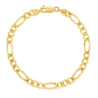 14K Gold 3.8mm Figaro Chain