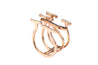 18K Rose Gold Diamond Ring