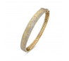Diamond Flush Set Bangle