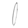 14K Diamond Bangle