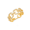 14K Yellow Gold & Diamond Ring
