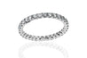 Black Rhodium Stackable Guard Diamond Band
